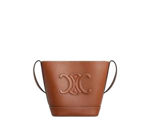 Buy Celine Small Bucket Cuir Triomphe In Smooth Calfskin Tan at Sasom – Authentic and Ready to Ship