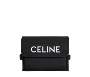 Buy Celine Small Messenger Trekking In Nylon With Celine Print Black at Sasom – Authentic and Ready to Ship