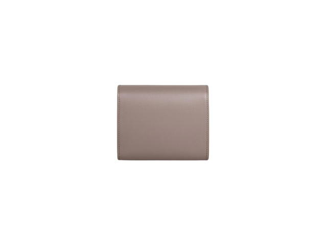 Celine Celine Small Wallet Triomphe In Shiny Calfskin Pebble - view 2