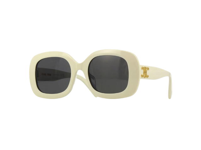 Celine Celine Sunglasses In Acetate Ivory White - view 2