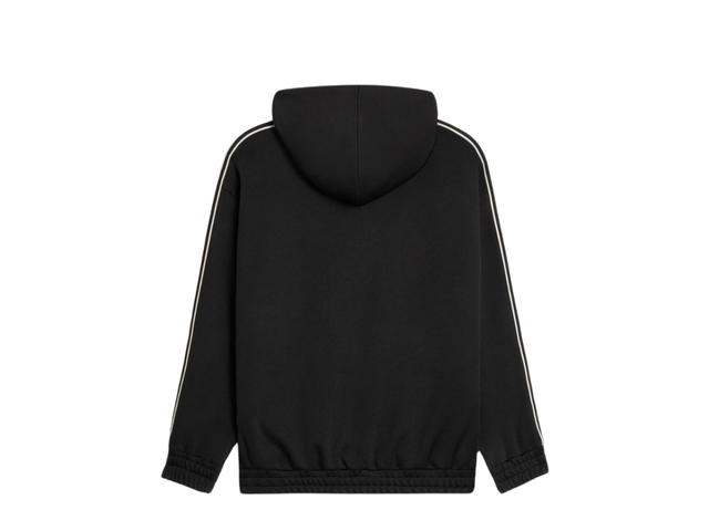 Celine Celine Tracksuit Jacket In Double Face Jersey Black-White - view 2