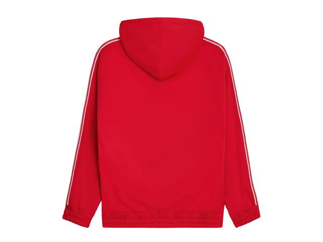 Celine Celine Tracksuit Jacket In Double Face Jersey Red Off White - view 2