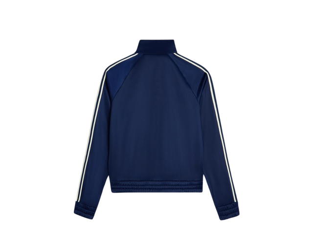 Celine Celine Tracksuit Jacket In Vintage Double Jersey Navy-Off White - view 2