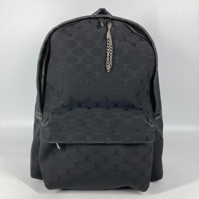 Celine CELINE Triomph logo bag backpack Backpack Canvas / Leather Black - view 2