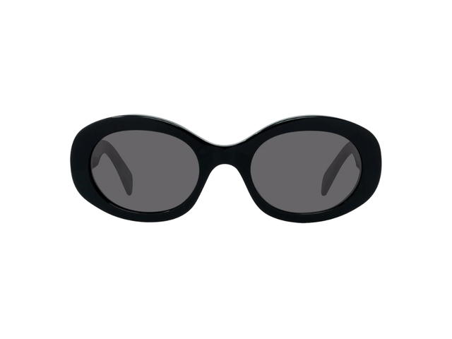 Celine Celine Triomphe 01 Sunglasses In Acetate Black - view 1