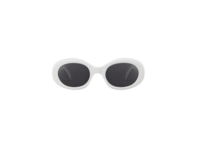 Celine Celine Triomphe 01 Sunglasses In Acetate White - view 1