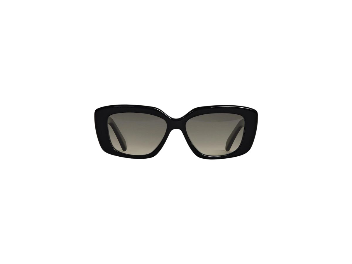 Celine Celine Triomphe 04 Sunglasses In Acetate Black