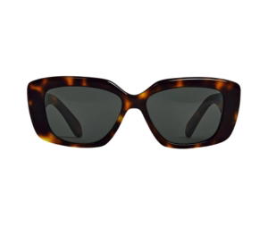 Buy Celine Triomphe 04 Sunglasses In Acetate Dark Havana at Sasom – Authentic and Ready to Ship