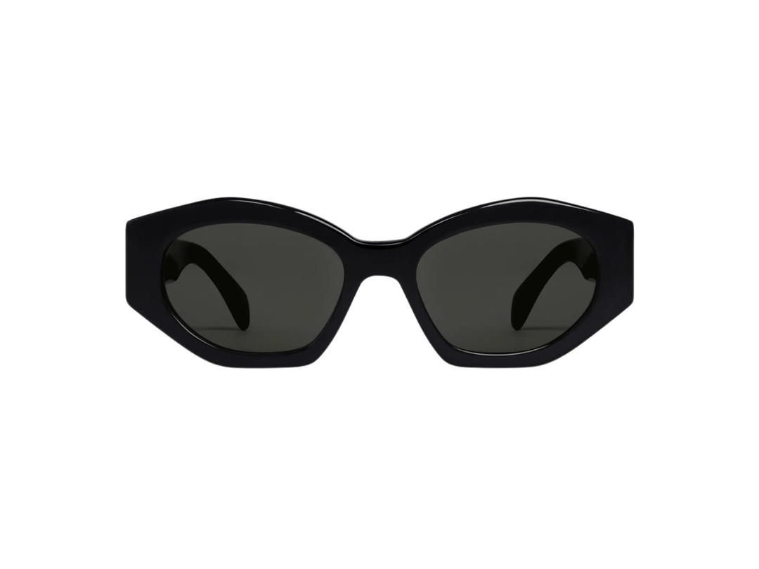 Celine Celine Triomphe 08 Sunglasses In Acetate Black
