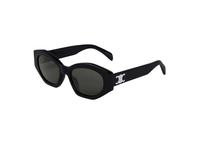 Celine Celine Triomphe 08 Sunglasses In Acetate Black - view 3