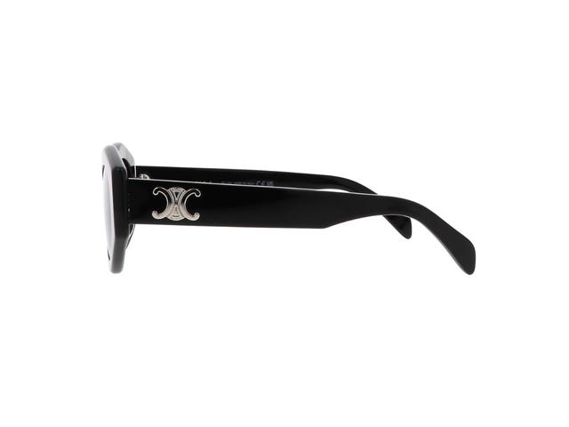 Celine Celine Triomphe 08 Sunglasses In Acetate Black With Silver hardware - view 3