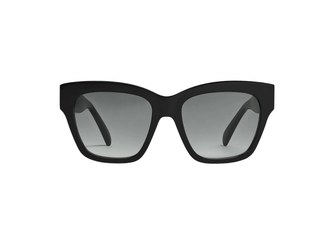 Celine Celine Triomphe 09 Sunglasses In Acetate Black