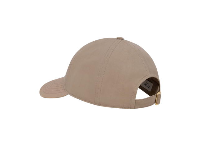 Celine Celine Triomphe Baseball Cap In Cotton Greige - view 3