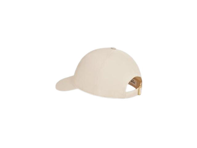 Celine Celine Triomphe Baseball Cap In Cotton Vanilla - view 4