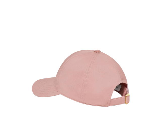 Celine Celine Triomphe Baseball Cap In Cotton Vintage Pink - view 2
