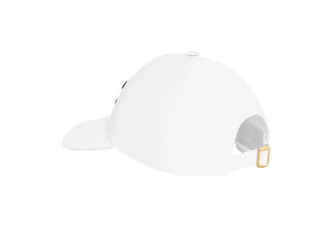 Celine Celine Triomphe Baseball Cap In Cotton White - view 3
