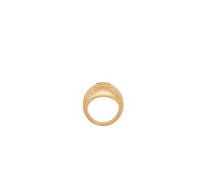Buy Celine Triomphe Bold Ring In Brass With Gold Finish Gold at Sasom – Authentic and Ready to Ship