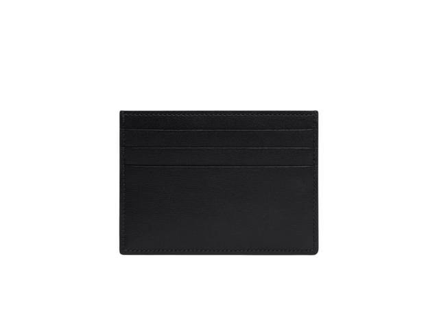 Celine Celine Triomphe Card Holder in Shiny Calfskin Black - view 3
