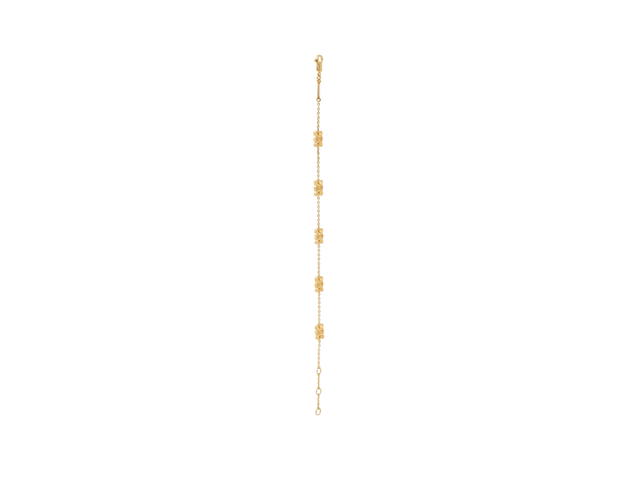 Celine Celine Triomphe Mini Triomphe Bracelet In Brass With Gold Finish Gold - view 2