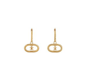 Buy Celine Triomphe Mobile Earrings In Brass With Gold Finish Gold at Sasom – Authentic and Ready to Ship