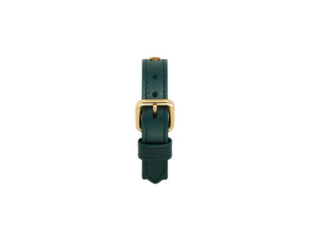 Celine Celine Triomphe Multi Leather Bracelet In Brass With Gold Finish And Calfskin Gold Amazone - view 2