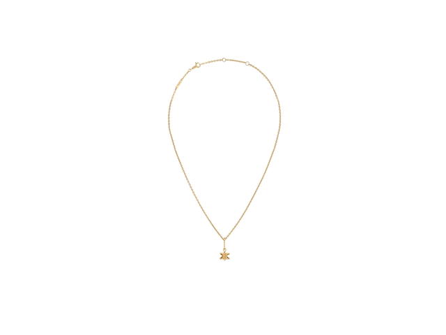 Celine Celine Triomphe Solitaire Necklace in Brass with Gold Finish - view 2