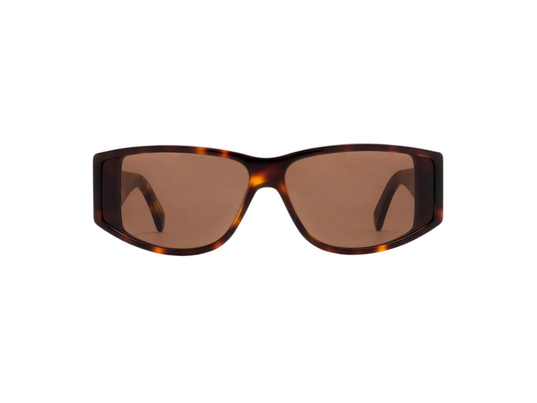 Celine Celine Triomphe Sunglasses In Acetate With Smoke Lenses Havana