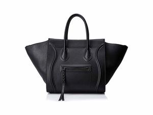 Buy Celine Vintage Phantom Black Pebbled at Sasom – Authentic and Ready to Ship