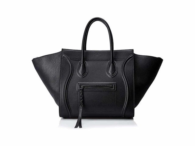 Celine Celine Vintage Phantom Black Pebbled - view 1