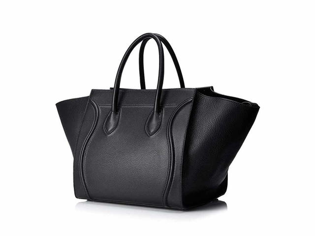 Celine Celine Vintage Phantom Black Pebbled - view 3