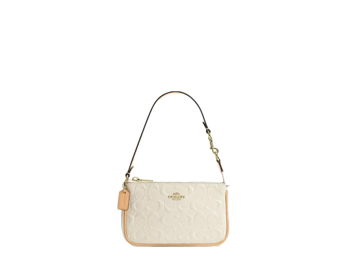 Coach Coach Nolita 19 In Signature Leather With Charms Gold Light Lemon