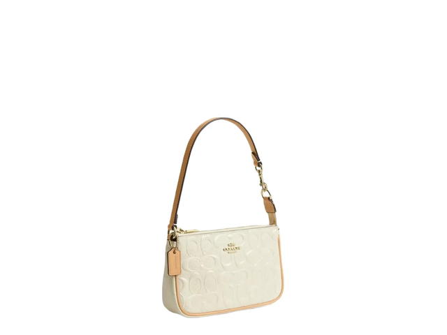 Coach Coach Nolita 19 In Signature Leather With Charms Gold Light Lemon - view 2