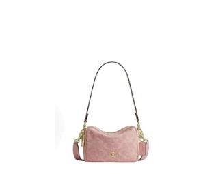 Buy Coach Mini Carey Crossbody Bag In Signature Denim Im Light Pink at Sasom – Authentic and Ready to Ship