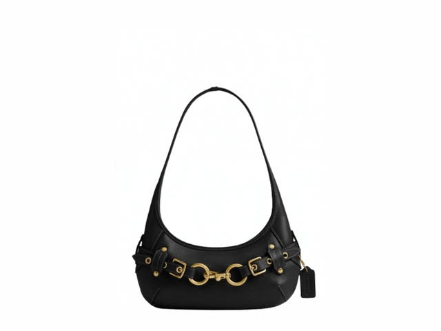 Coach Coach Belted Ergo Shoulder Bag 26 Black - view 1