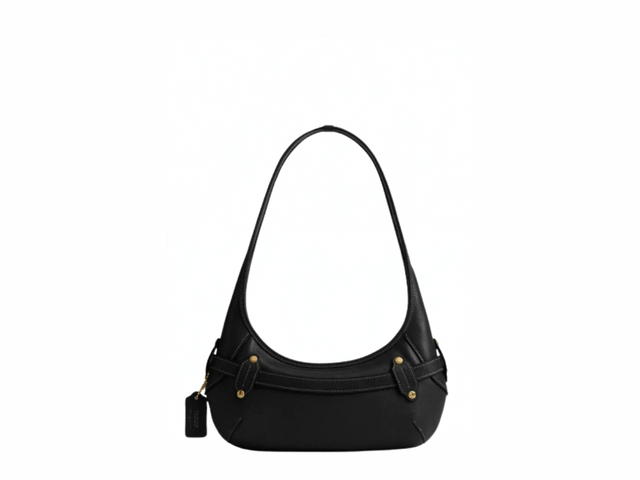 Coach Coach Belted Ergo Shoulder Bag 26 Black - view 2