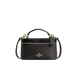 Buy Coach Rainer Crossbody Bag 18 In Signature Canvas Walnut Black at Sasom – Authentic and Ready to Ship