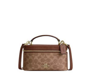 Buy Coach Rainer Crossbody Bag 18 In Signature Canvas Tan Brown at Sasom – Authentic and Ready to Ship
