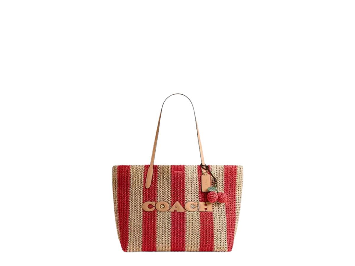 Coach Coach Large City Tote Bag Red