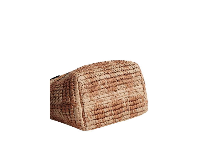 Coach Coach City Mini Tote Bag With Gingham Print Tan - view 4