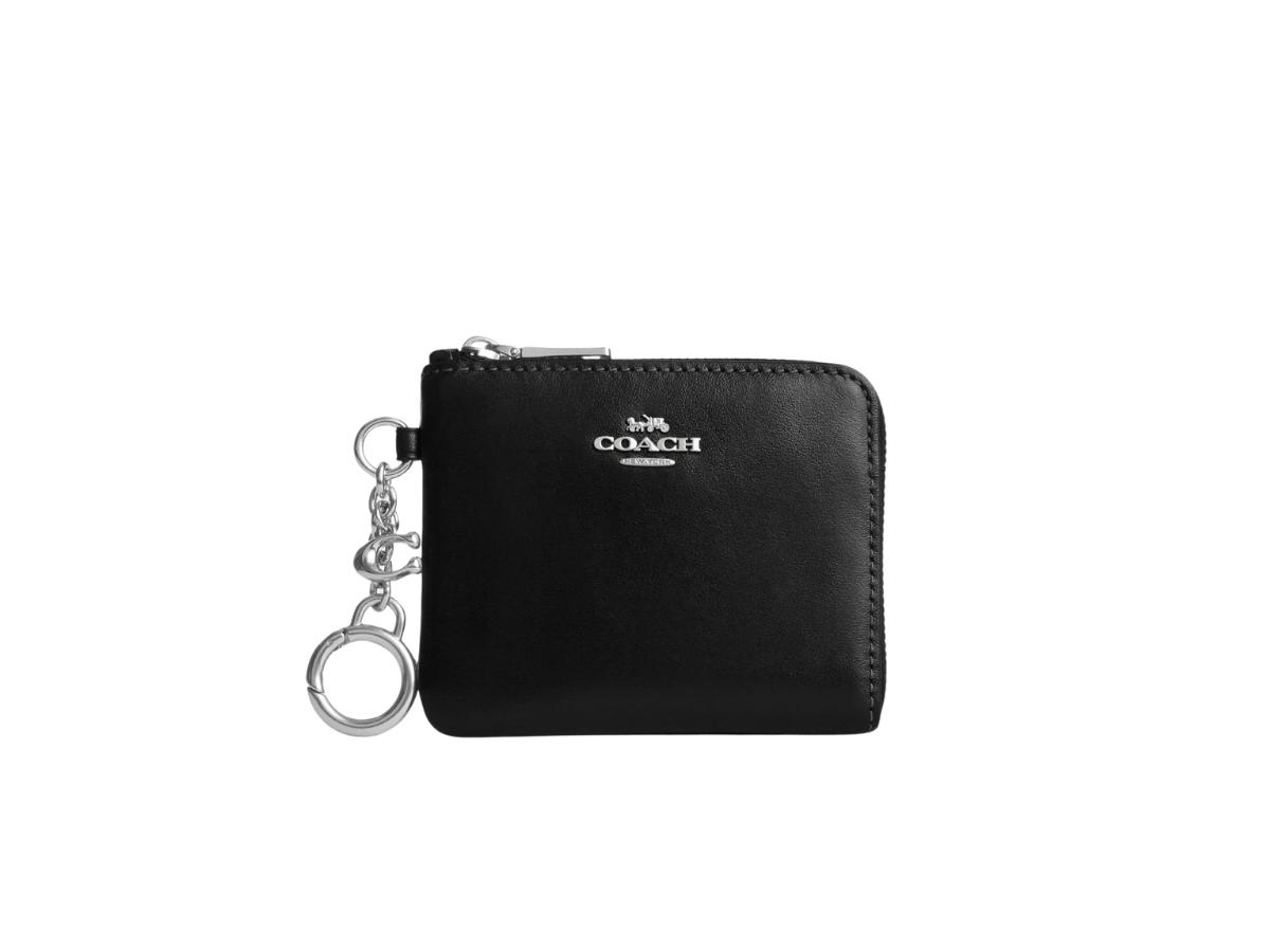 Buy Coach Small Corner Zip Wallet Black at Sasom – Authentic and Ready to Ship
