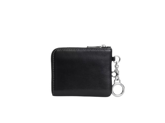 Coach Coach Small Corner Zip Wallet Black - view 2