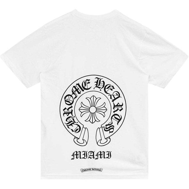 Chrome Hearts Chrome Hearts Horseshoe Print T-Shirt Unisex White - view 2