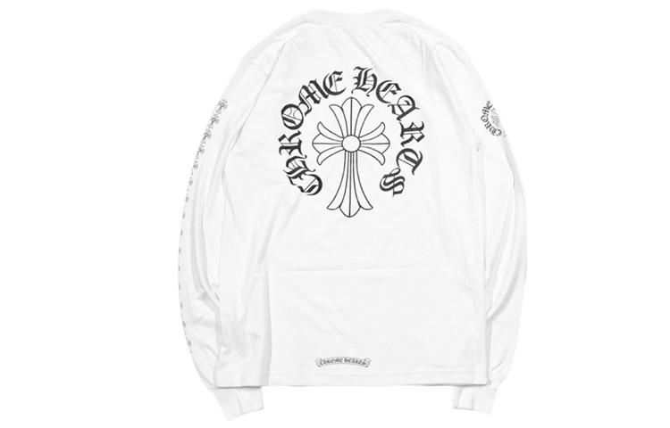 Chrome Hearts Chrome Hearts Cross Long Sleeve T-Shirt - White