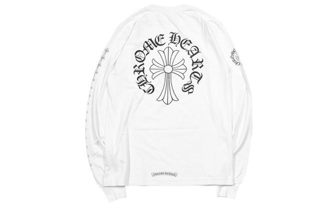 Chrome Hearts Chrome Hearts Cross Long Sleeve T-Shirt - White - view 1