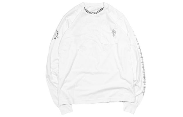 Chrome Hearts Chrome Hearts Cross Long Sleeve T-Shirt - White - view 2