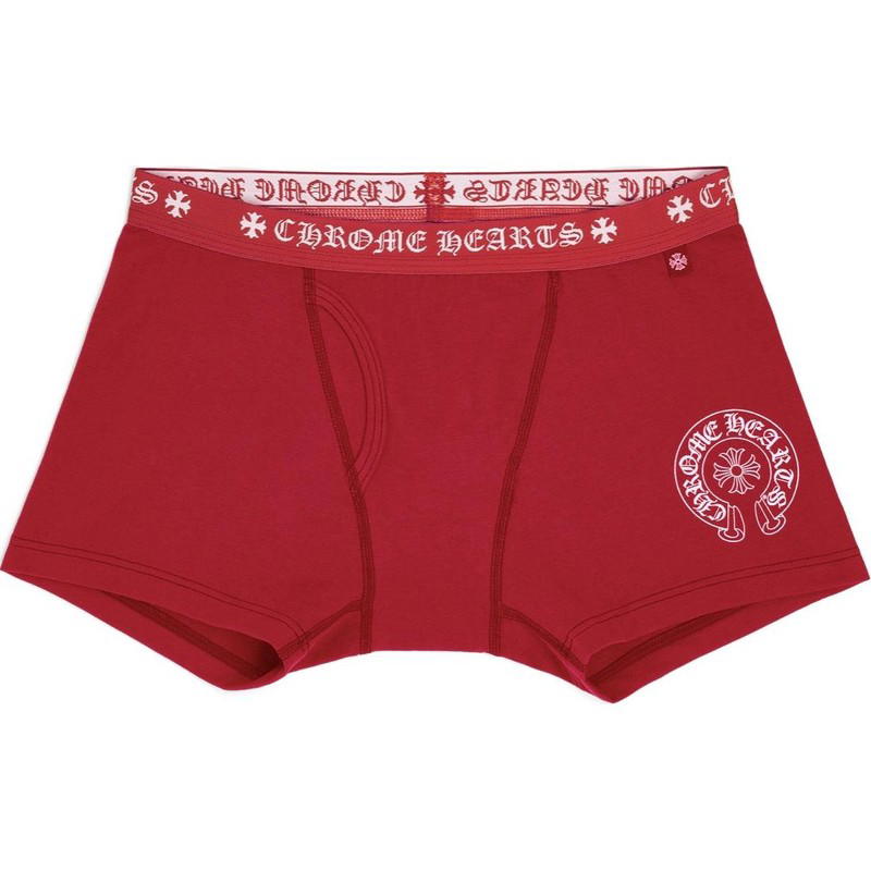 Chrome Hearts Chrome Hearts Logo Print Boxer Briefs - Red