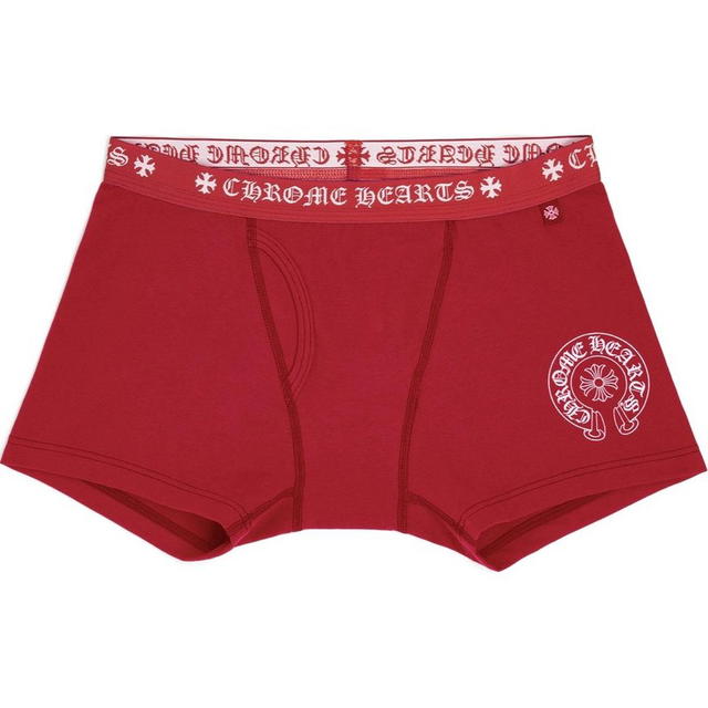 Chrome Hearts Chrome Hearts Logo Print Boxer Briefs - Red - view 1