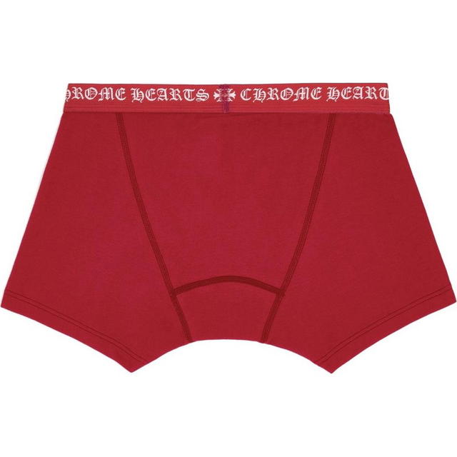 Chrome Hearts Chrome Hearts Logo Print Boxer Briefs - Red - view 2