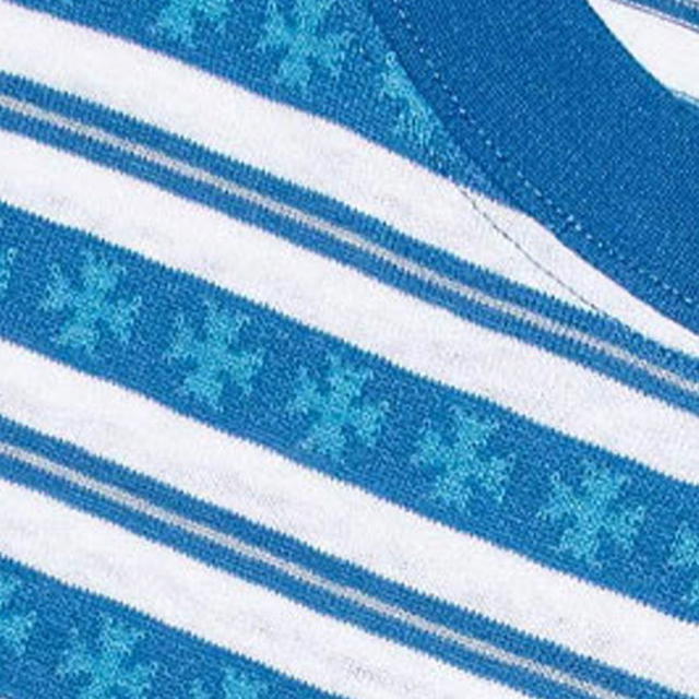 Chrome Hearts Chrome Hearts SS23 Striped Logo Print Crew Neck Short Sleeve T-Shirt - Blue - view 5
