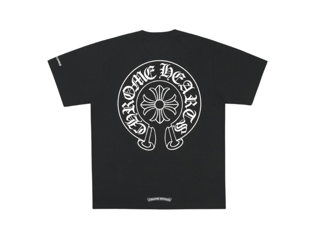 Chrome Hearts Chrome Hearts Horse Shoe Logo Pocket T-Shirt Black